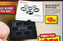 JB Hi-Fi Element Sizing Kit (Plastic Rings) offer