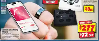 JB Hi-Fi Element Smart Ring offer