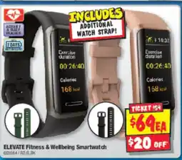 JB Hi-Fi ELEVATE Fitness & Wellbeing Smartwatch offer