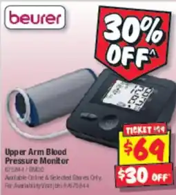 JB Hi-Fi Upper Arm Blood Pressure Monitor offer