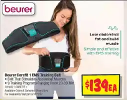 JB Hi-Fi Beurer Corefit 1 EMS Training Belt offer