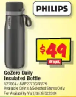 JB Hi-Fi GoZero Daily Insulated Bottle offer