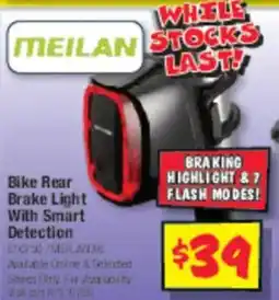 JB Hi-Fi Bike Rear Brake Light With Smart Detection offer