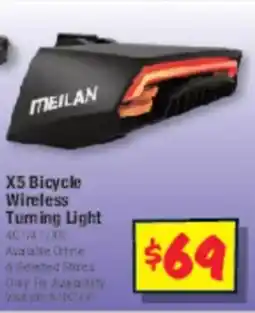 JB Hi-Fi X5 Bicycle Wireless Tuming Light offer