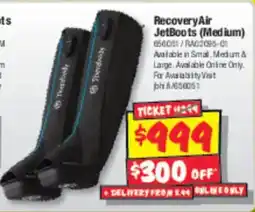 JB Hi-Fi Recovery Air JetBoots (Medium) offer