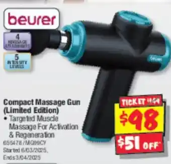 JB Hi-Fi Compact Massage Gun (Limited Edition) offer