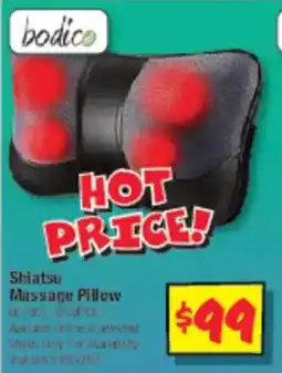 JB Hi-Fi Shiatsu Massage Pillow offer