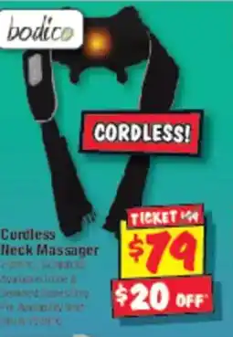 JB Hi-Fi Cordless Neck Massager offer