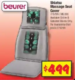 JB Hi-Fi Shiatsu Massage Seat Cover offer