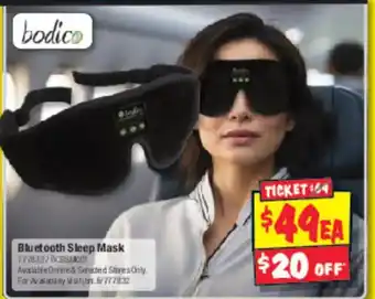 JB Hi-Fi Bluetooth Sleep Mask offer