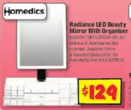 JB Hi-Fi Radiance LED Beauty Mirror With Organiser offer