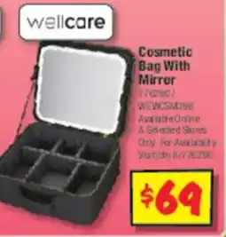 JB Hi-Fi Cosmetic Bag With Mirror offer