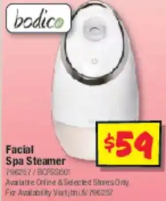 JB Hi-Fi Facial Spa Steamer offer