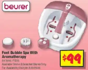 JB Hi-Fi Foot Bubble Spa With Aromatherapy offer