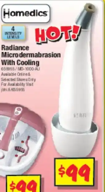 JB Hi-Fi Radiance Microdermabrasion With Cooling offer