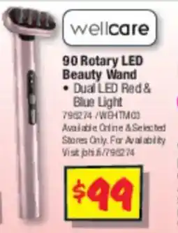 JB Hi-Fi 90 Rotary LED Beauty Wand offer