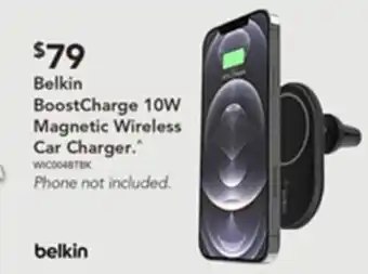 Harvey Norman BoostCharge 10W Magnetic Wireless Car Charger offer