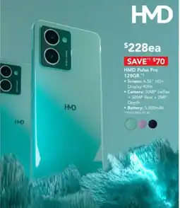 Harvey Norman HMD Pulse Pro 128GB offer