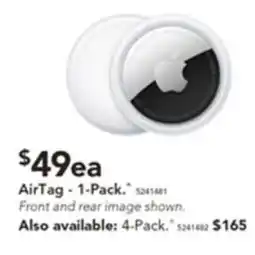 Harvey Norman AirTag-1-Pack offer