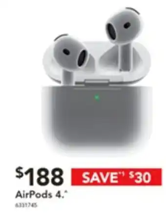 Harvey Norman AirPods 4 offer