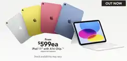 Harvey Norman iPad 11" with A16 Chip offer