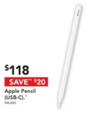 Harvey Norman Apple Pencil offer