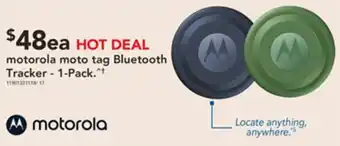 Harvey Norman motorola moto tag Bluetooth Tracker offer