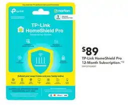 Harvey Norman TP-Link HomeShield Pro 12-Month Subscription offer