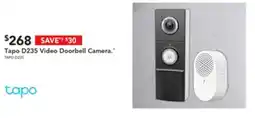 Harvey Norman Tapo D235 Video Doorbell Camera offer