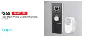 Harvey Norman Tapo D235 Video Doorbell Camera offer