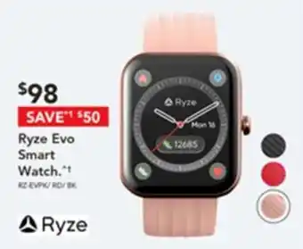 Harvey Norman Ryze Evo Smart Watch offer