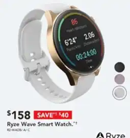 Harvey Norman Ryze Wave Smart Watch offer