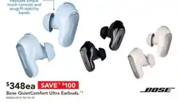 Harvey Norman Bose QuietComfort Ultra Earbuds offer