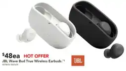 Harvey Norman JBL Wave Bud True Wireless Earbuds offer