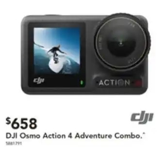 Harvey Norman DJI Osmo Action 4 Adventure Combo offer