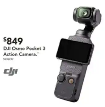 Harvey Norman DJI Osmo Pocket 3 Action Camera offer