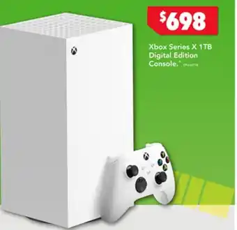 Harvey Norman Xbox Series X 1TB Digital Edition Console offer