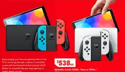 Harvey Norman Nintendo Switch (OLED) offer