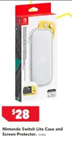 Harvey Norman Nintendo Switch Lite Case and Screen Protector offer