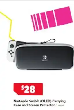 Harvey Norman Nintendo Switch (OLED) Carrying Case and Screen Protector offer