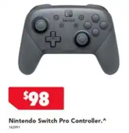 Harvey Norman Nintendo Switch Pro Controller offer