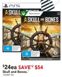 Harvey Norman Skull and bones offer