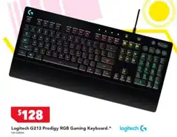 Harvey Norman Logitech G213 Prodigy RGB Gaming Keyboard offer