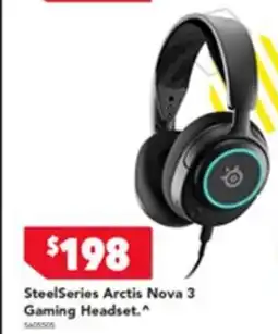 Harvey Norman SteelSeries Arctis Nova 3 Gaming Headset offer