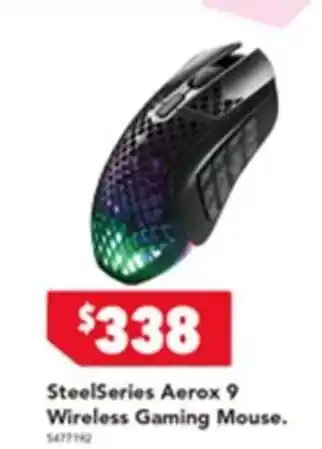 Harvey Norman SteelSeries Aerox 9 Wireless Gaming Mouse offer