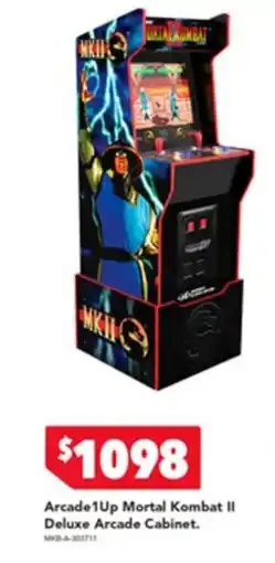 Harvey Norman Arcade 1Up Mortal Kombat II Deluxe Arcade Cabinet. offer