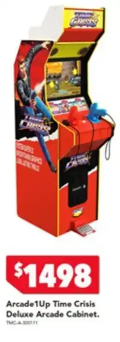 Harvey Norman Arcade 1Up Time Crisis Deluxe Arcade Cabinet offer