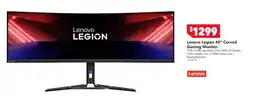 Harvey Norman Lenovo Legion 45" Curved Gaming Monitor offer