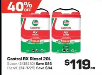 Repco Castrol rx diesel offer