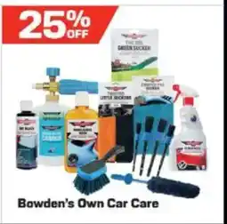 Repco Bowden's Own Car Care offer